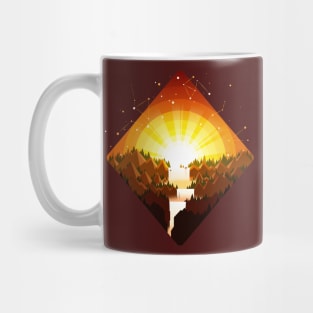 Autumn Waterfall Mug